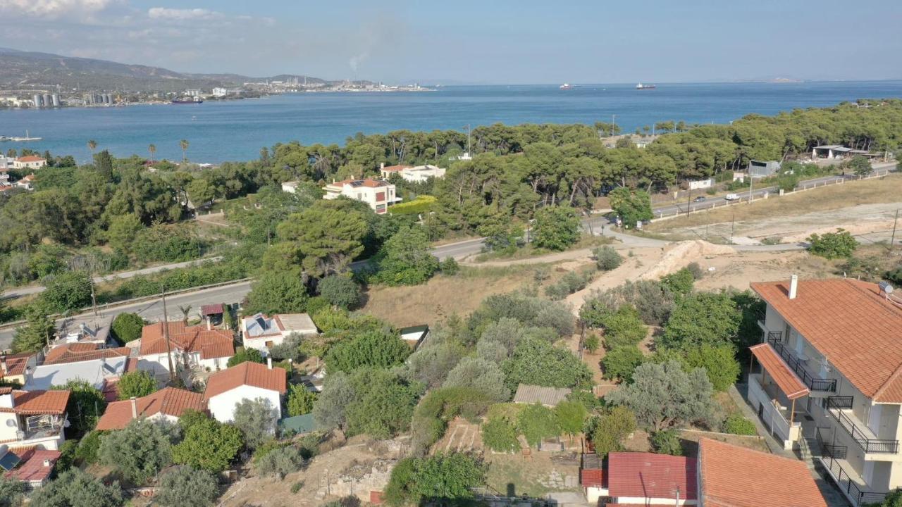 The Byzantine Wall House Istmia Exterior foto