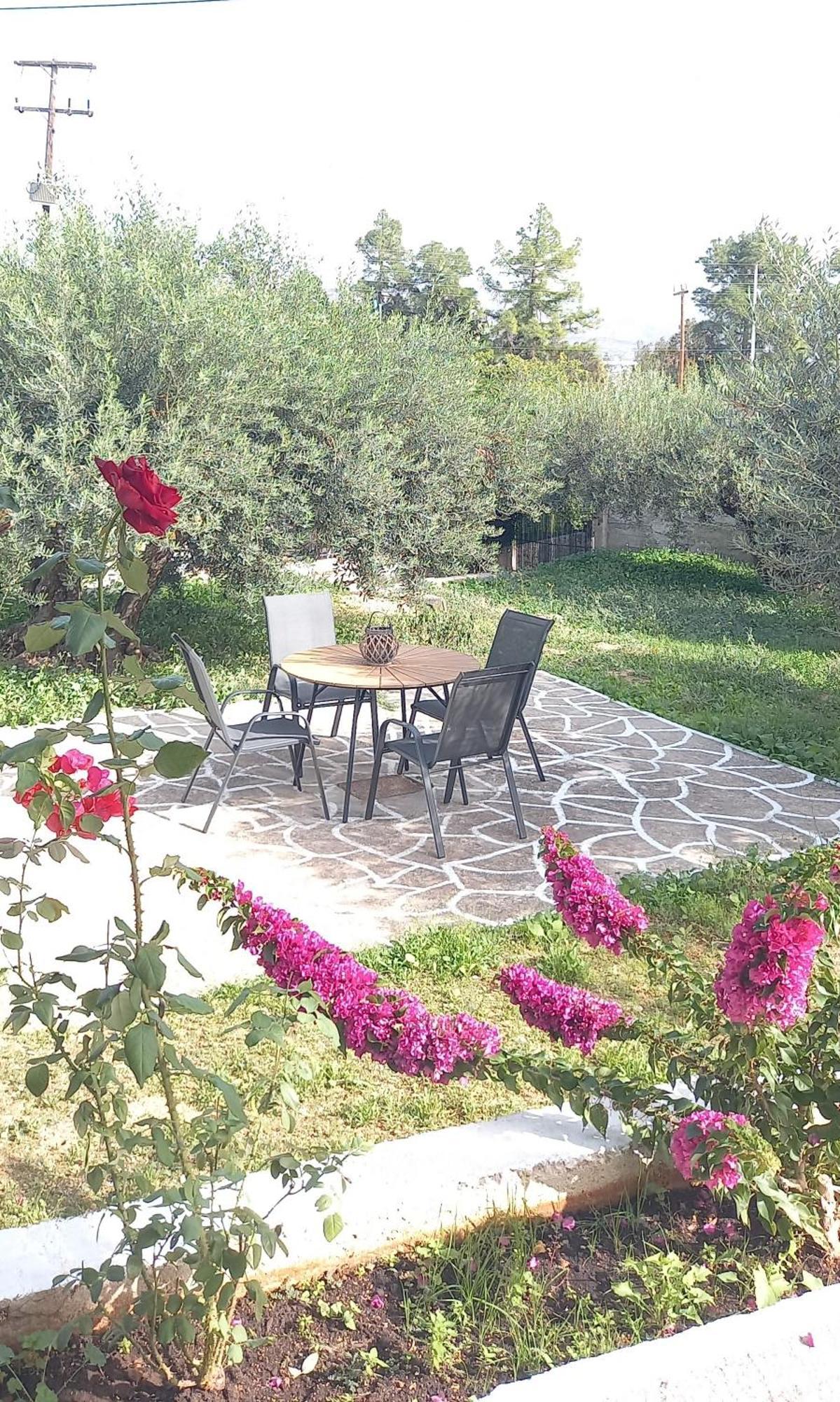 The Byzantine Wall House Istmia Exterior foto